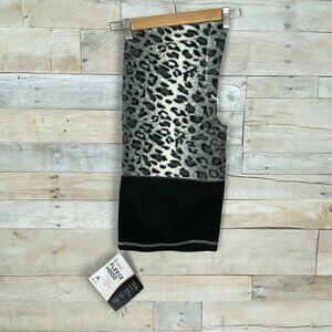 Arctic-X 6 In 1 Fleece Hood Black Animal Print OS